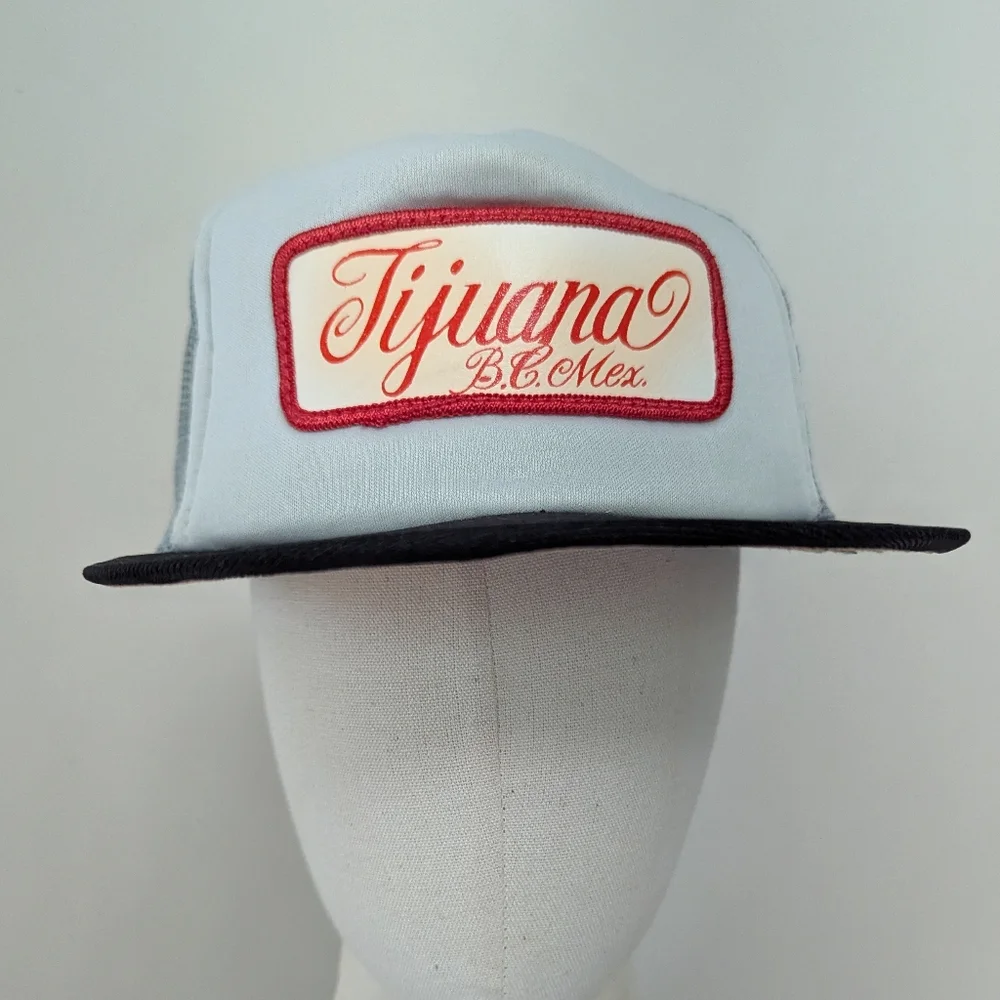 Vintage‎ 80s Tijuana Mexico Tourist Trucker Hat Snapback